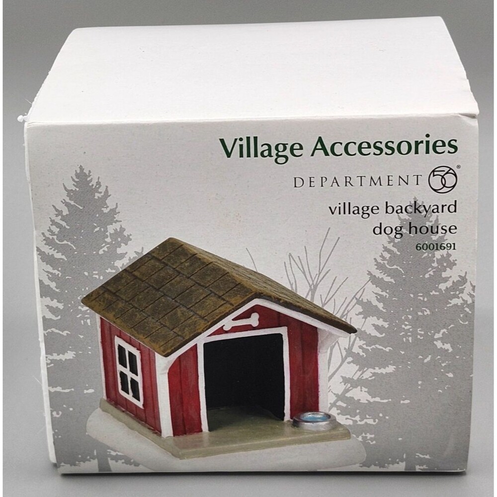 Department Dept 56 Dickens Village Backyard Dog House #6001691 Christmas